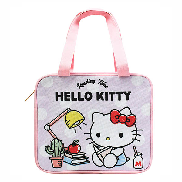 Hello Kitty 方型手提便當袋